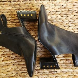 Women's size 14 open heel ankle boots new